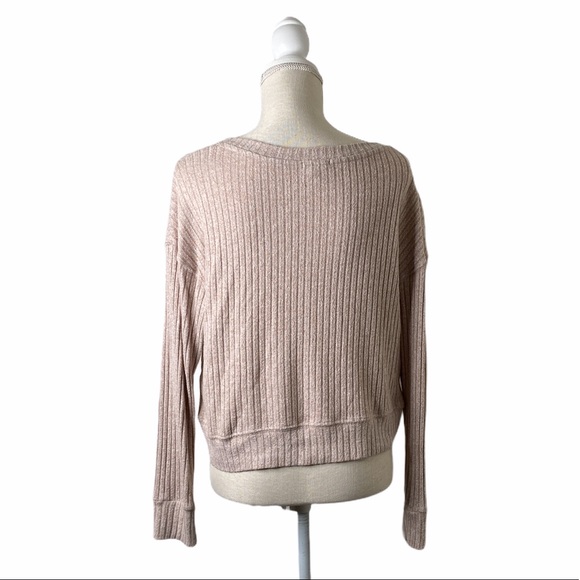 Splendid Ribbed Crop Sweater - Picture 2 of 4